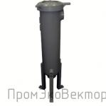 Мешочный фильтр в корпусе из полипропилена с одним мешком